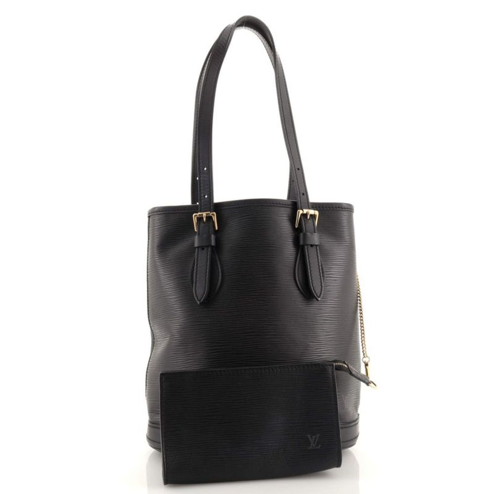 Louis Vuitton Petit Bucket Bag Epi Leather Black - Picture 2 of 9